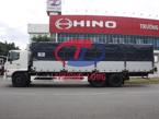 Hino FL8JW7A 3 chân 15 tấn thùng bạt dài 9m3 