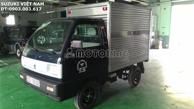 Suzuki Suzuki Carry Truck 650kg màu xanh, thùng kín inox